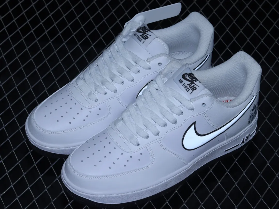 Nike Air Force 1 '07 Low AF1 White Black Outline Swoosh: A Complete Review | YtaYta