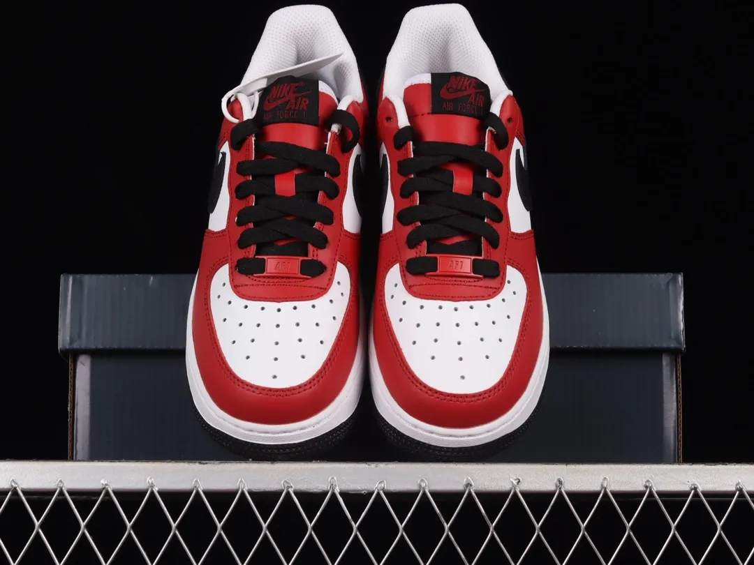 Nike Air Force 1 Low 'Chicago' Red Black White: Authenticity Guaranteed | YtaYta