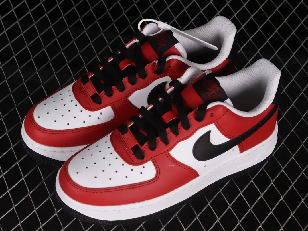 Nike Air Force 1 Low 'Chicago' Red Black White: Authenticity Guaranteed | YtaYta