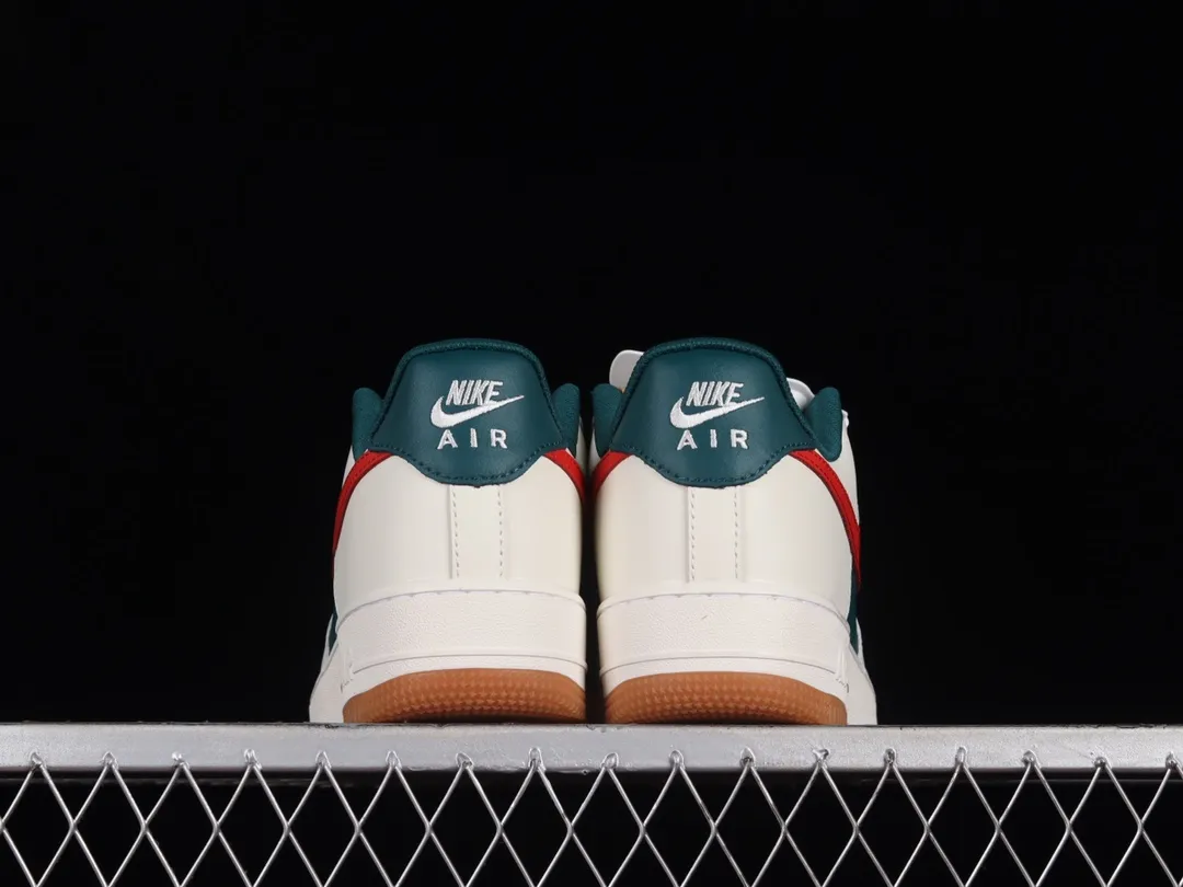 The Stylish Versatility of Nike Air Force 1 Low Id Nby White Green Red | YtaYta