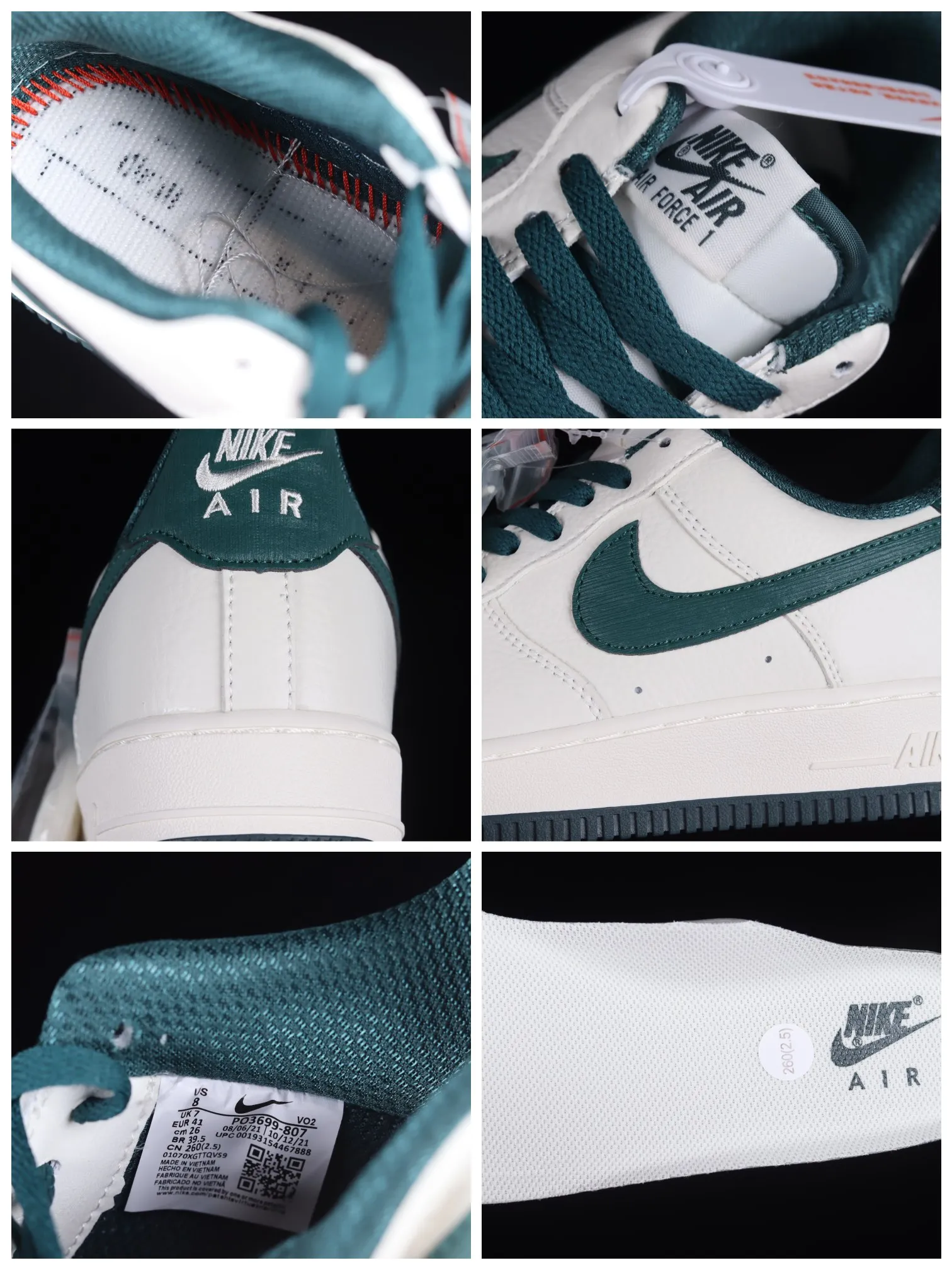 Nike Air Force 1 '07 LV8 White/Vintage Green - A Detailed Review | YtaYta