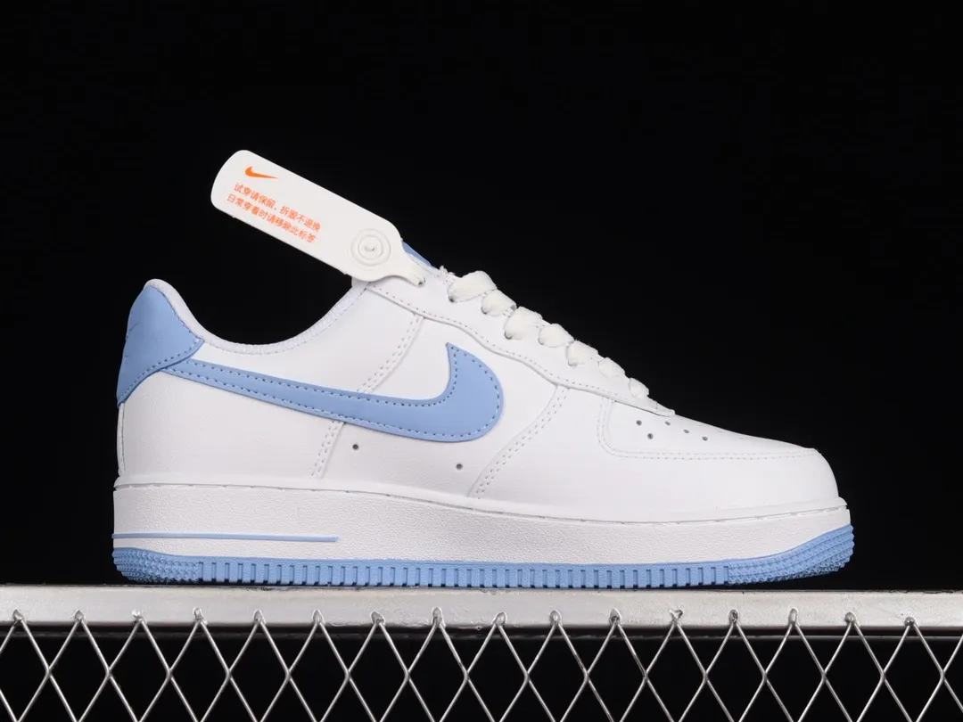 Nike Air Force 1 Low '07 Light Armory Blue vs. University Blue - Authentic vs. Replica | YtaYta