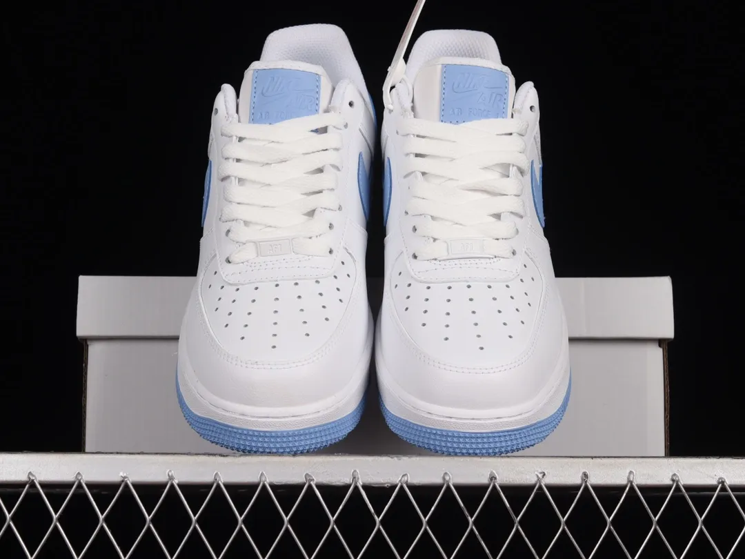 Nike Air Force 1 Low '07 Light Armory Blue vs. University Blue - Authentic vs. Replica | YtaYta