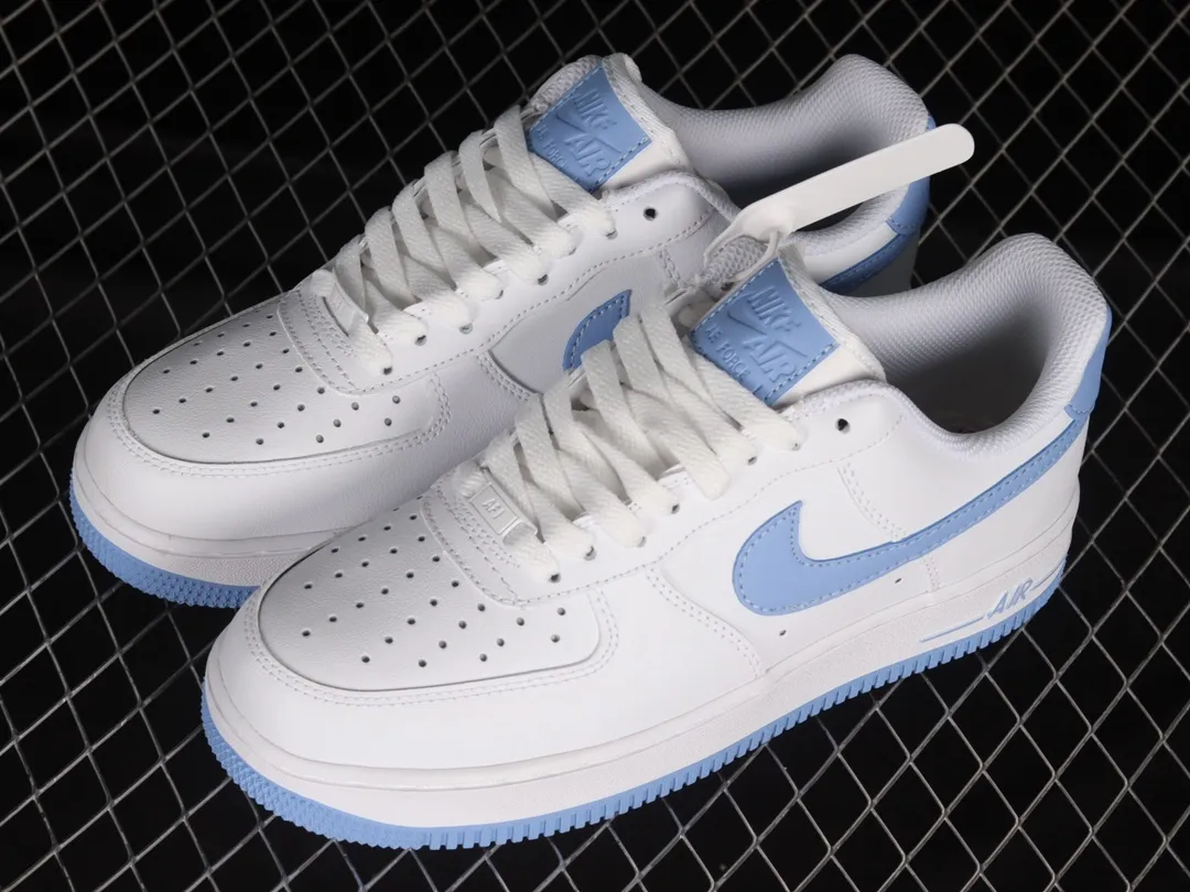 Nike Air Force 1 Low '07 Light Armory Blue vs. University Blue - Authentic vs. Replica | YtaYta