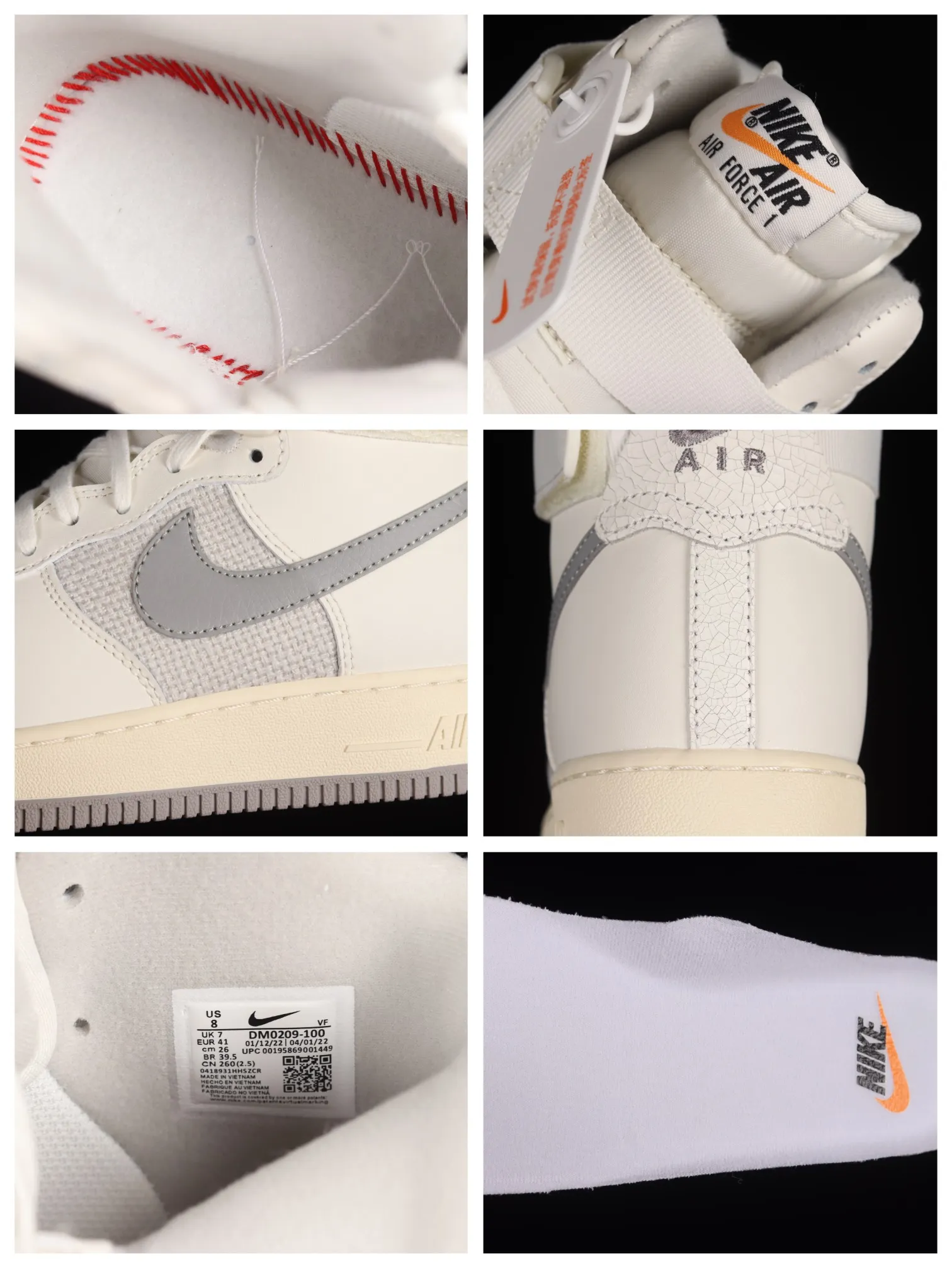 Nike Air Force 1 High `07 LV8 Vintage - Sail/Medium Grey/Light Bone: A Timeless Classic | YtaYta