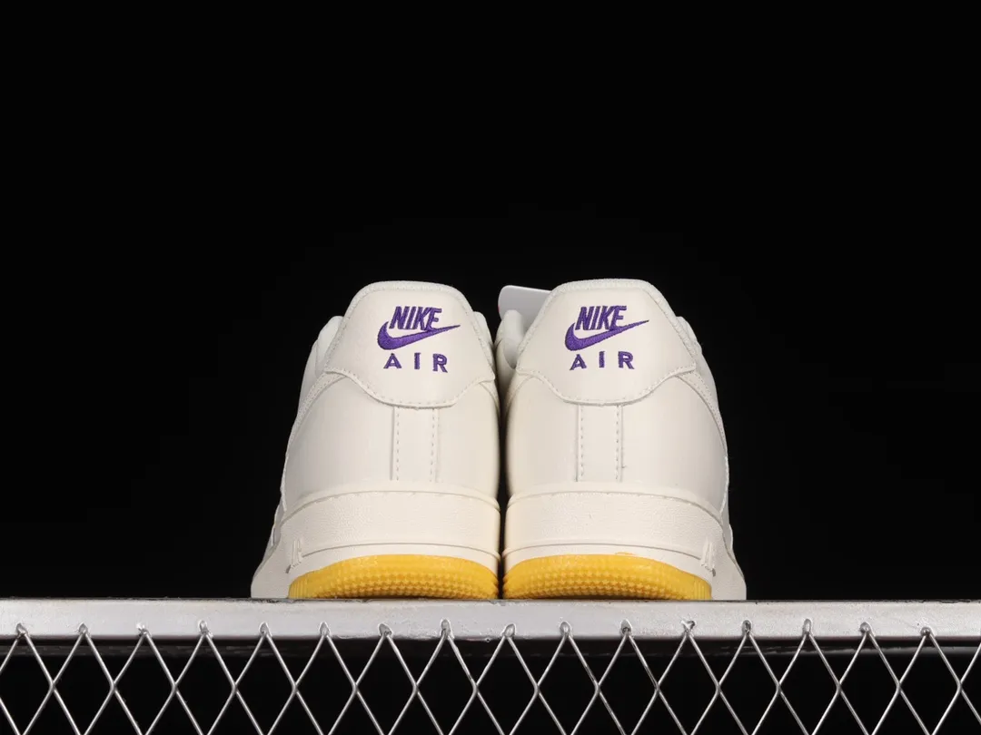 Nike Air Force 1 Low Lakers Edition: Style and Performance in Purple, Yellow, and White | YtaYta