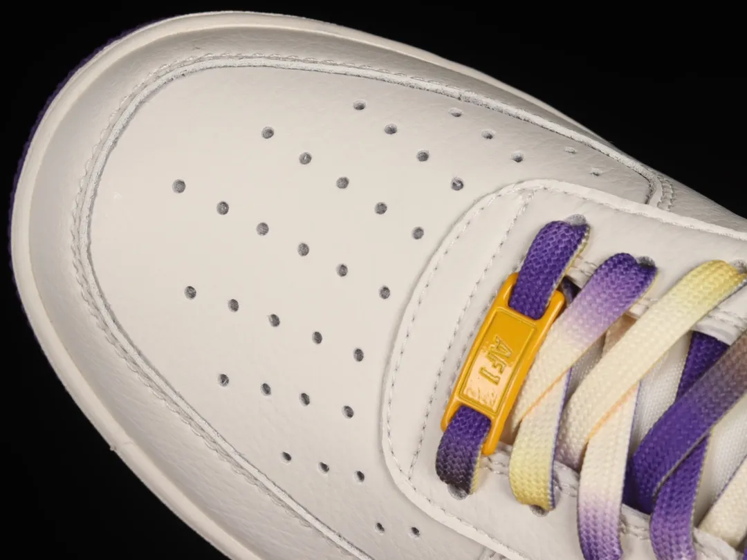 Nike Air Force 1 Low Lakers Edition: Style and Performance in Purple, Yellow, and White | YtaYta