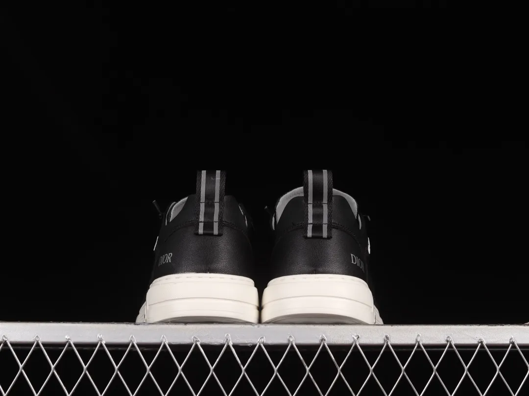 Dior Walk'N'Dior Platform Sneaker Black Macrocannage Technical Mesh Replica | YtaYta