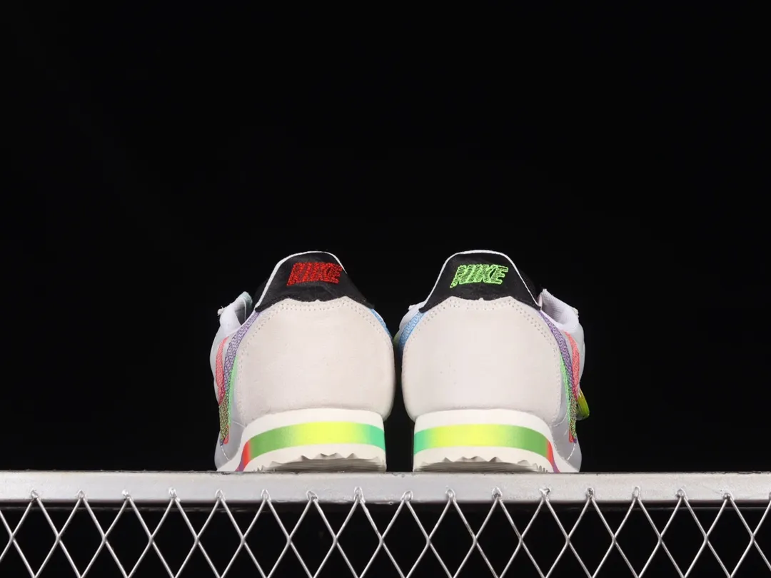 Nike Cortez BeTrue 2022 - White Rainbow Pride Sneaker Review | YtaYta