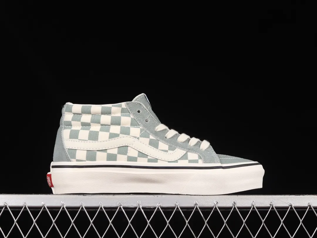 Vans Sk8-Hi Checkerboard Canvas Sneaker - The Iconic Pattern Redefined | YtaYta