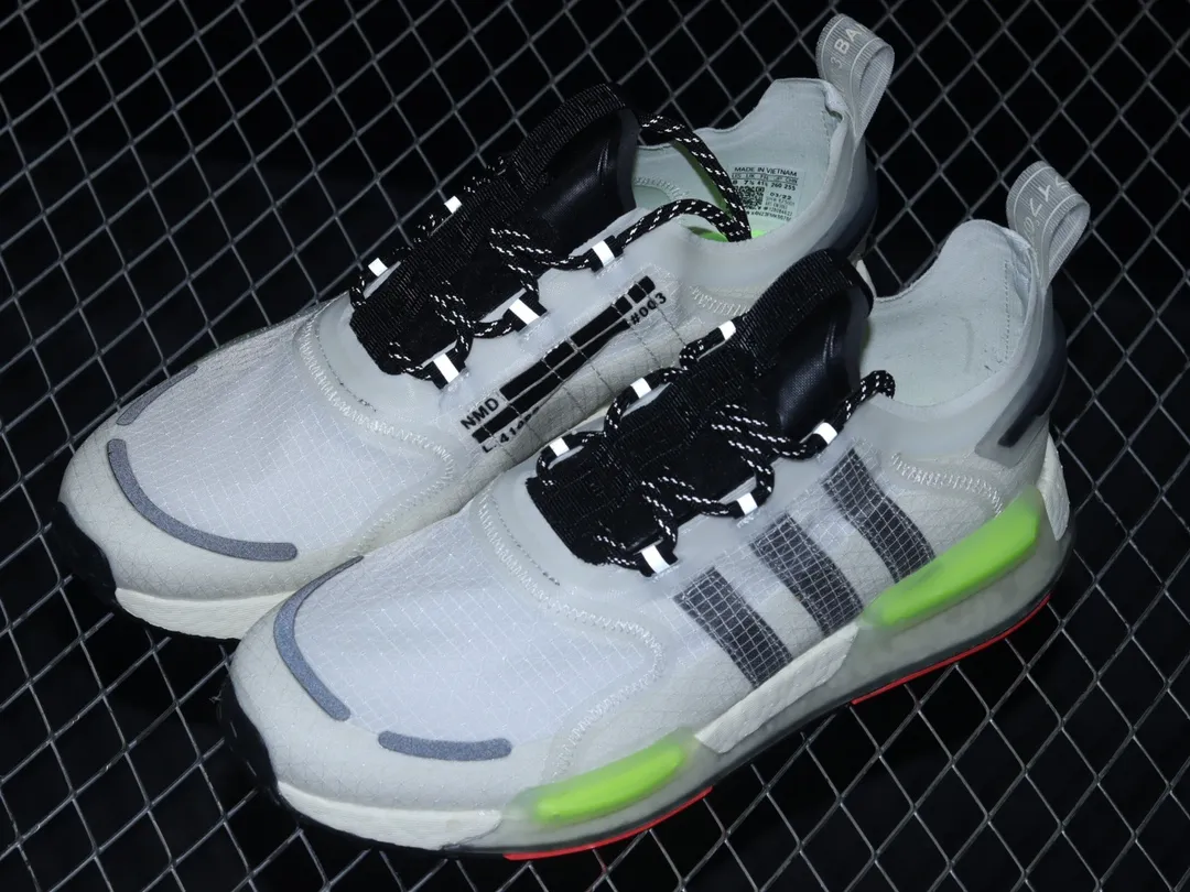 Adidas NMD V3 Crystal White/Signal Green Men's Shoes Review | YtaYta