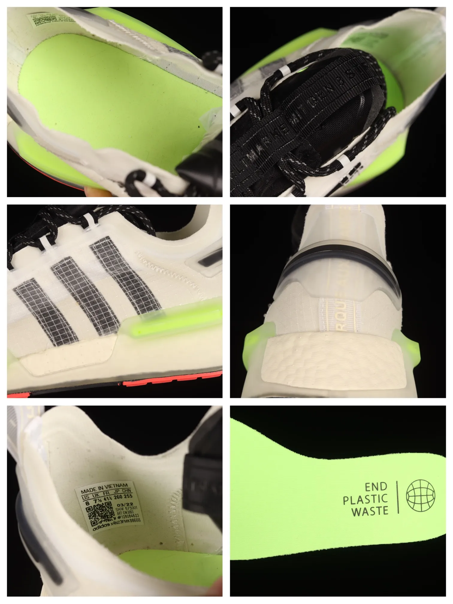 Adidas NMD V3 Crystal White/Signal Green Men's Shoes Review | YtaYta