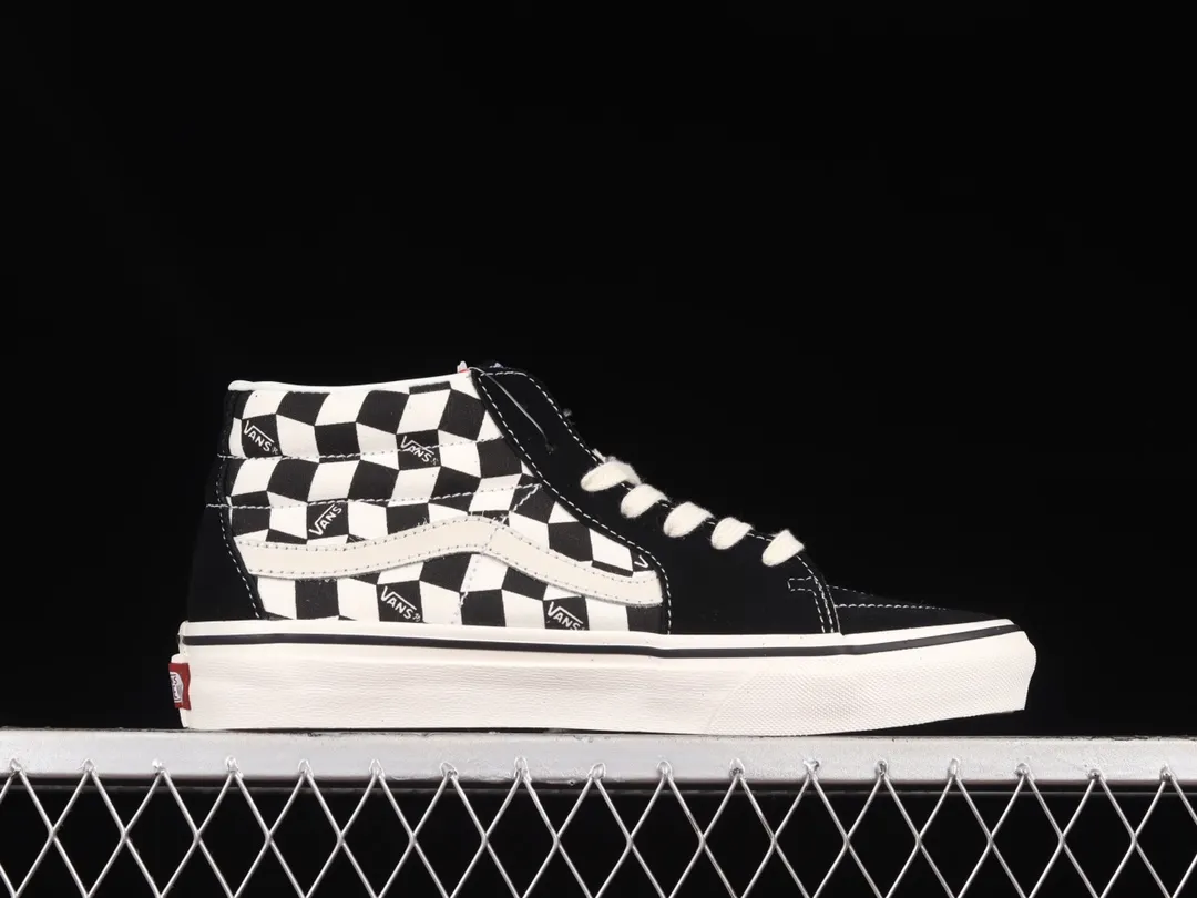 Vans Sk8 Mid Reissue Canvas Checkerboard Review | YtaYta