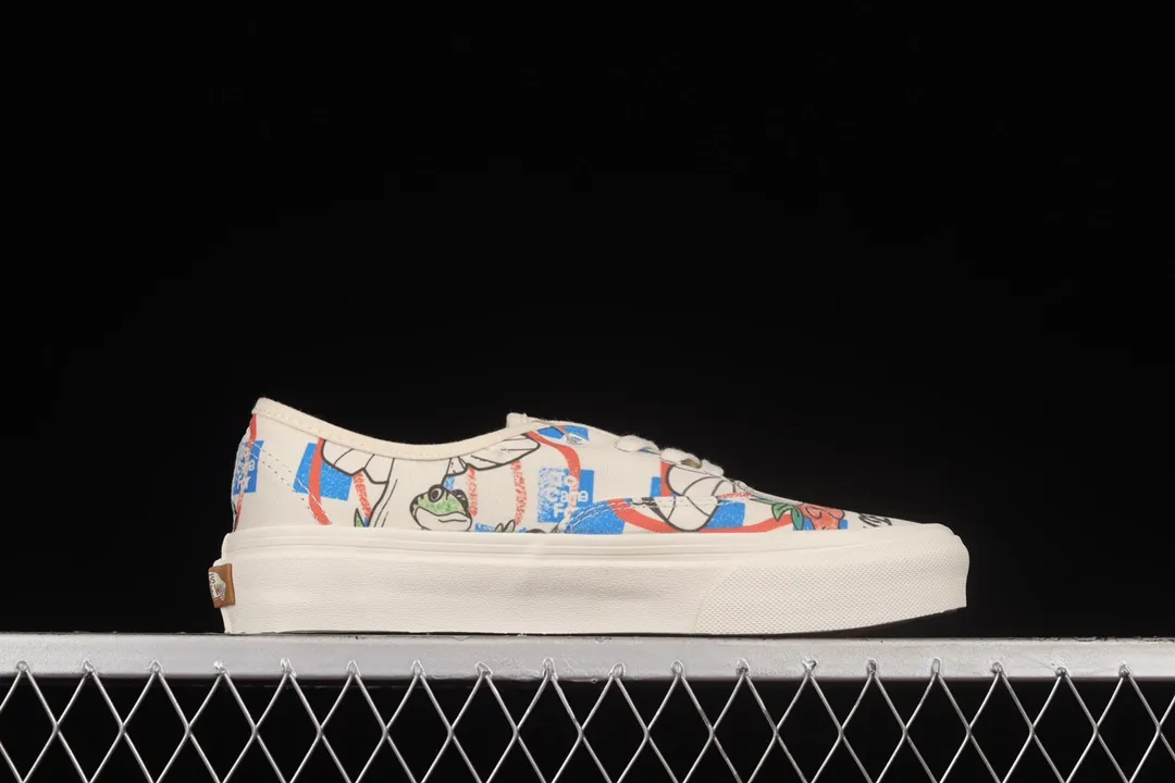 Vans Authentic Low Tops Multi-Color Skate Shoes: A Fun and Eco-Friendly Choice | YtaYta