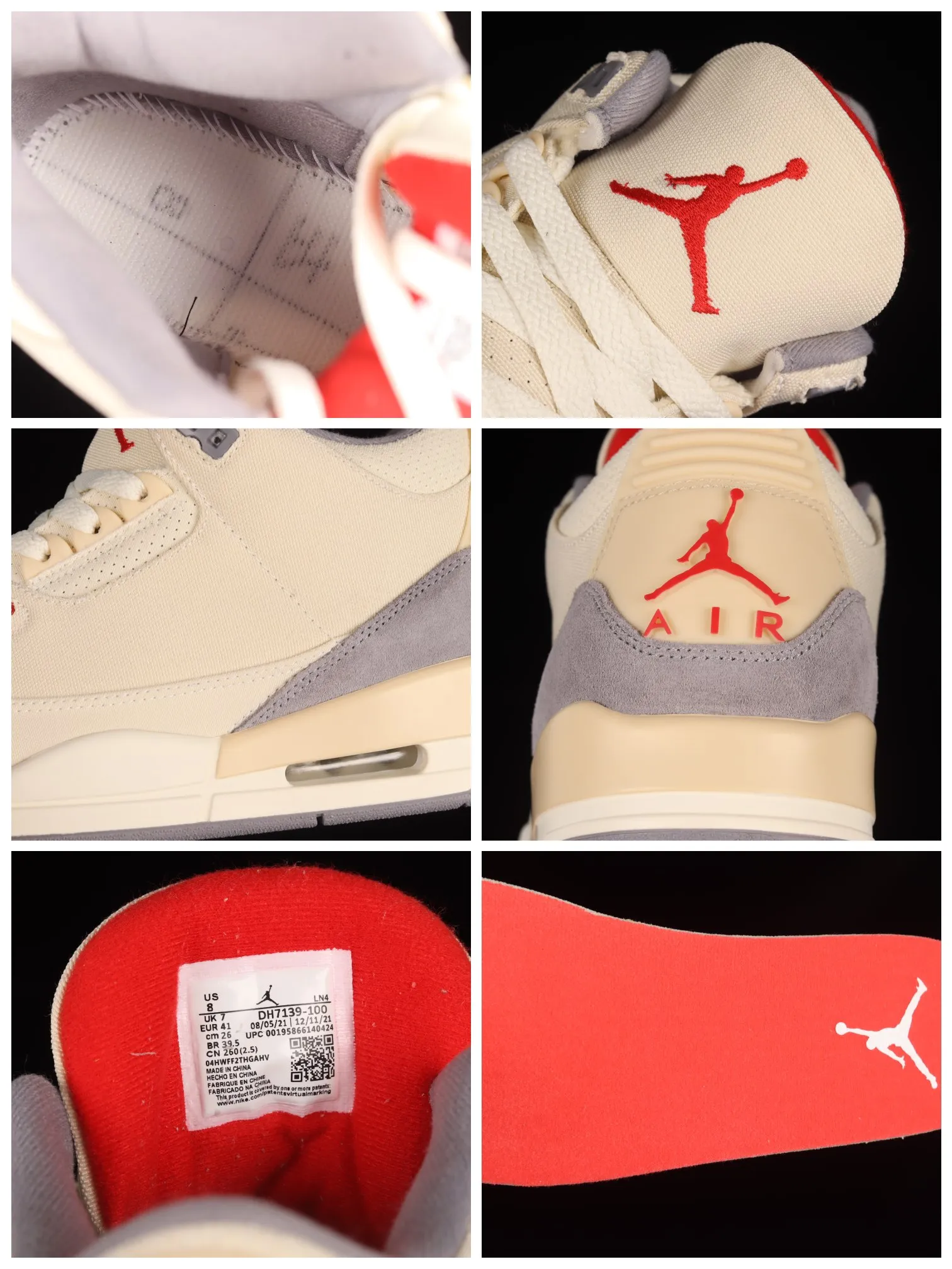 Air Jordan 3 Retro Muslin DH7139-100 Review - Authentic or Replica? | YtaYta