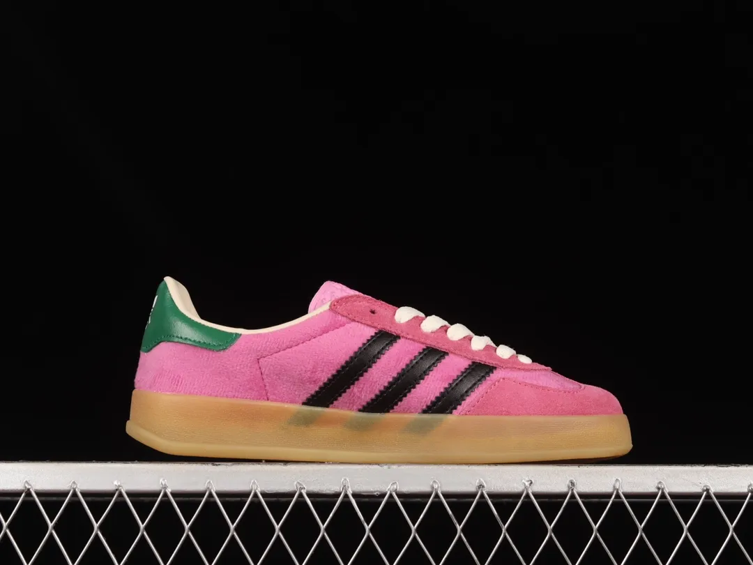 Gucci x Adidas Gazelle 'Pink Velvet': The Perfect Blend of Style and Comfort | YtaYta