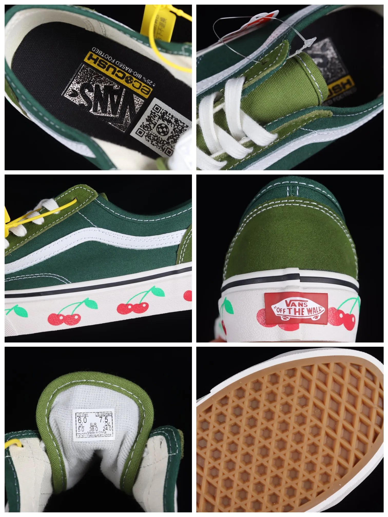 Vans Style 36 Decon SF Cherry Avocado Green: A Trendsetting Casual Shoe | YtaYta