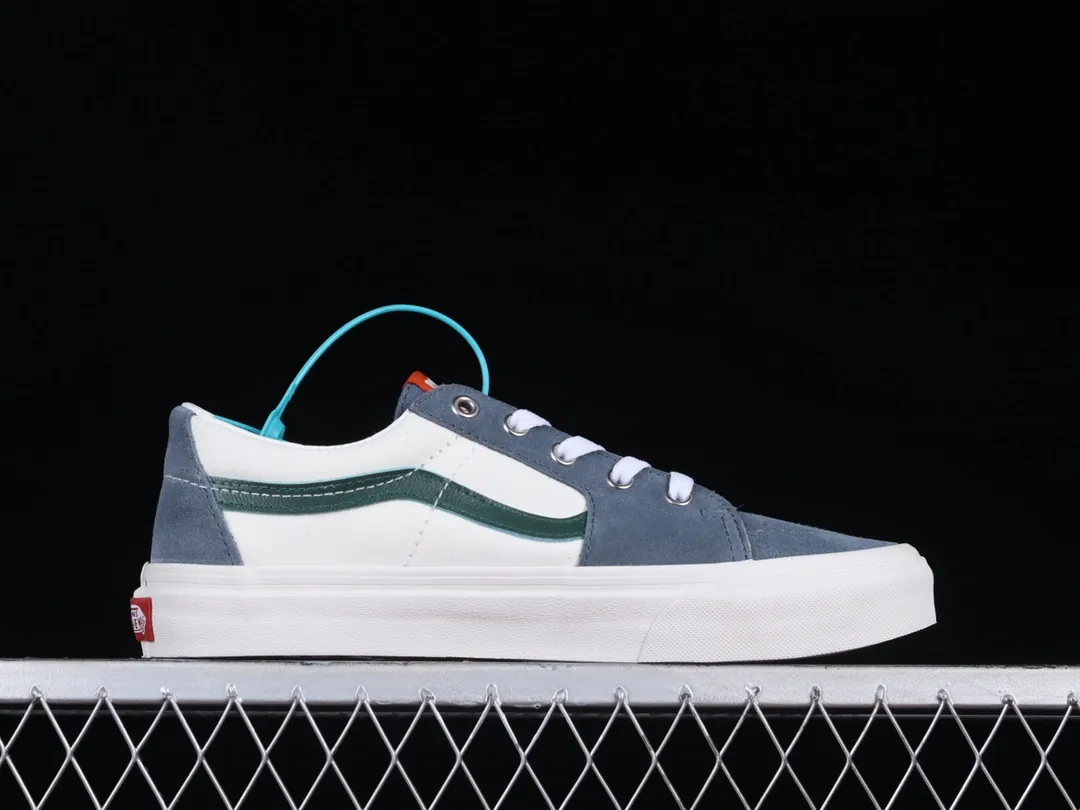 Vans Sk8-Low Varsity Canvas Blue/Green Review: Real vs. Replica | YtaYta