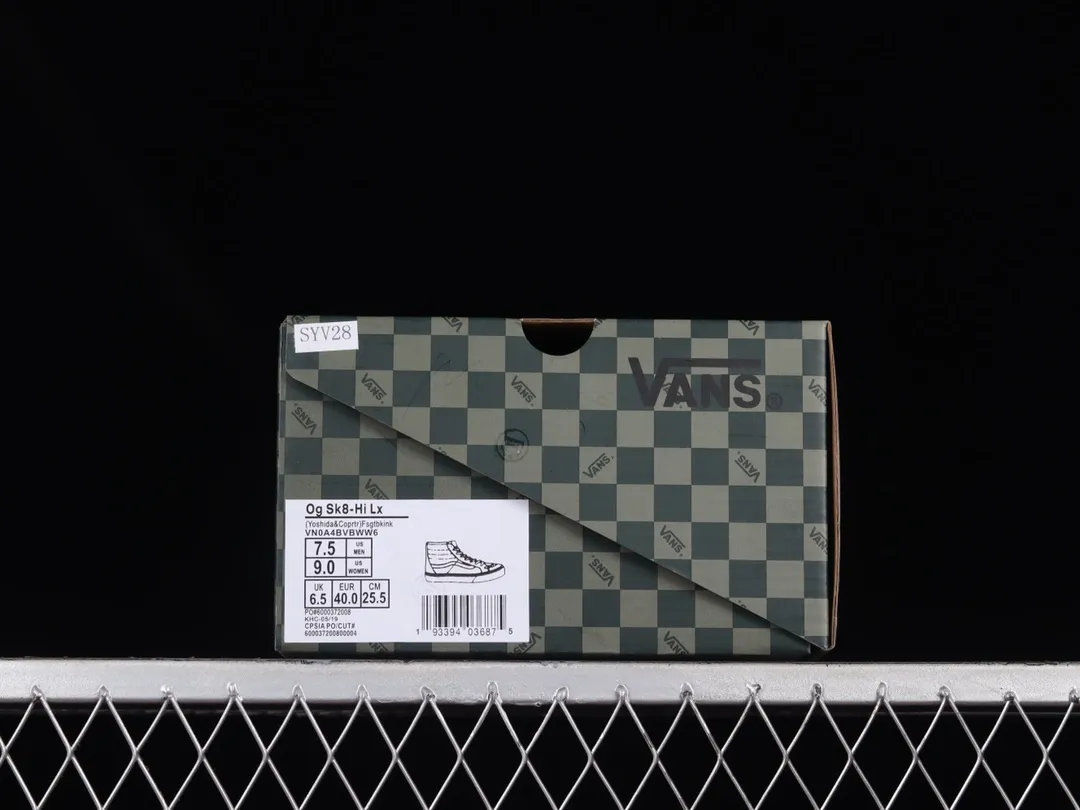 Vans Vault x Porter-Yoshida OG Sk8-Hi LX 'Forest Checkerboard' Review | YtaYta