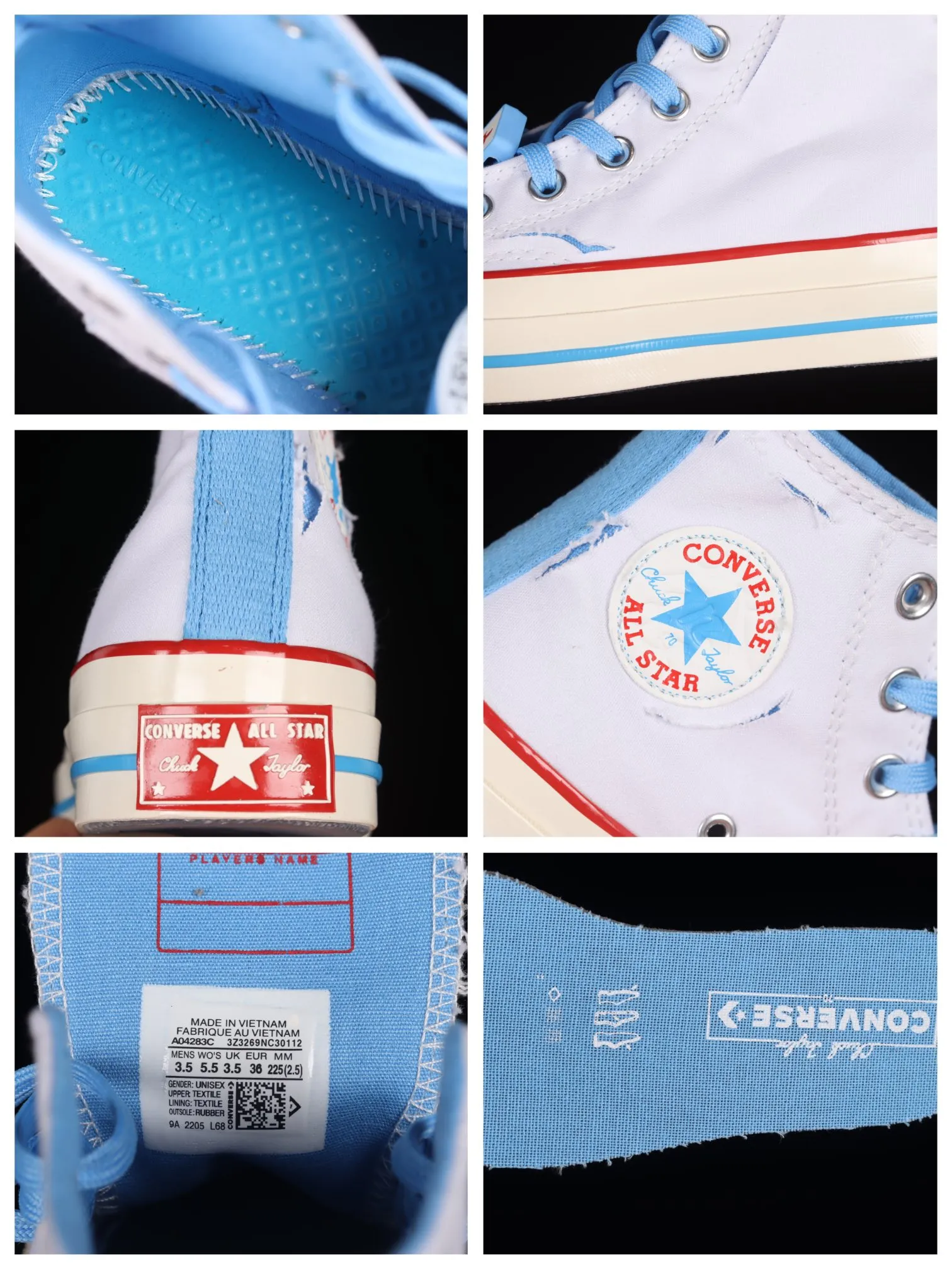 Converse Chuck Taylor All Star 1970s 'White Blue' Review and Guide | YtaYta