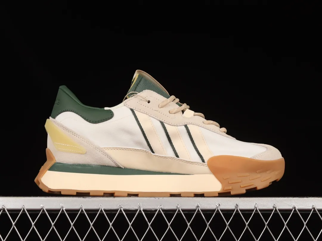 Adidas Futro Mixr: Versatile Style in Cream and Dark Green | YtaYta