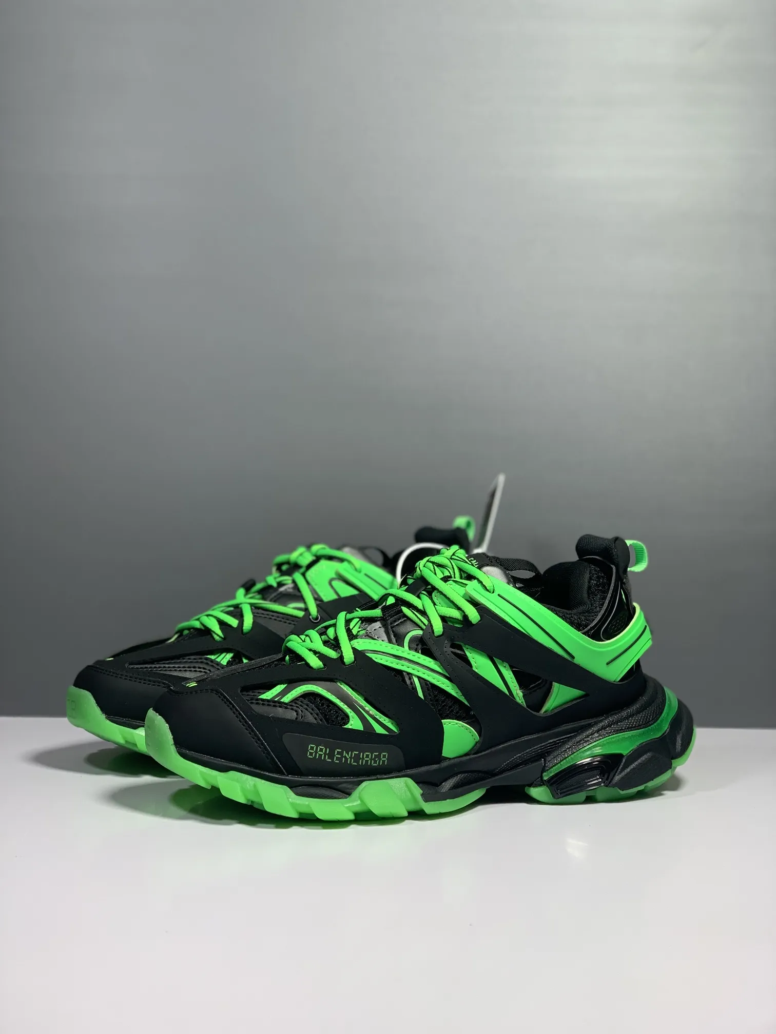 Balenciaga Track Sneaker 'Black Green': The Ultimate Unisex Casual Shoe | YtaYta