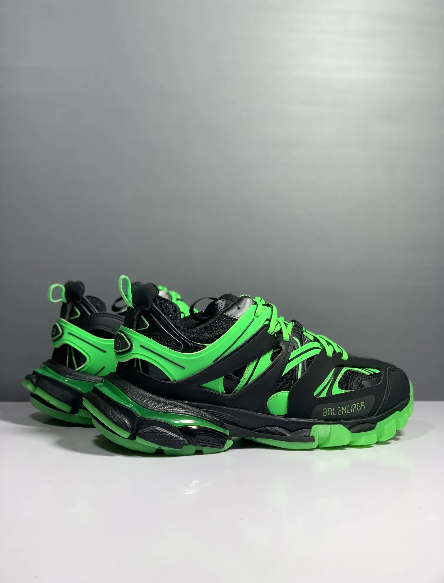 Balenciaga Track Sneaker 'Black Green': The Ultimate Unisex Casual Shoe | YtaYta