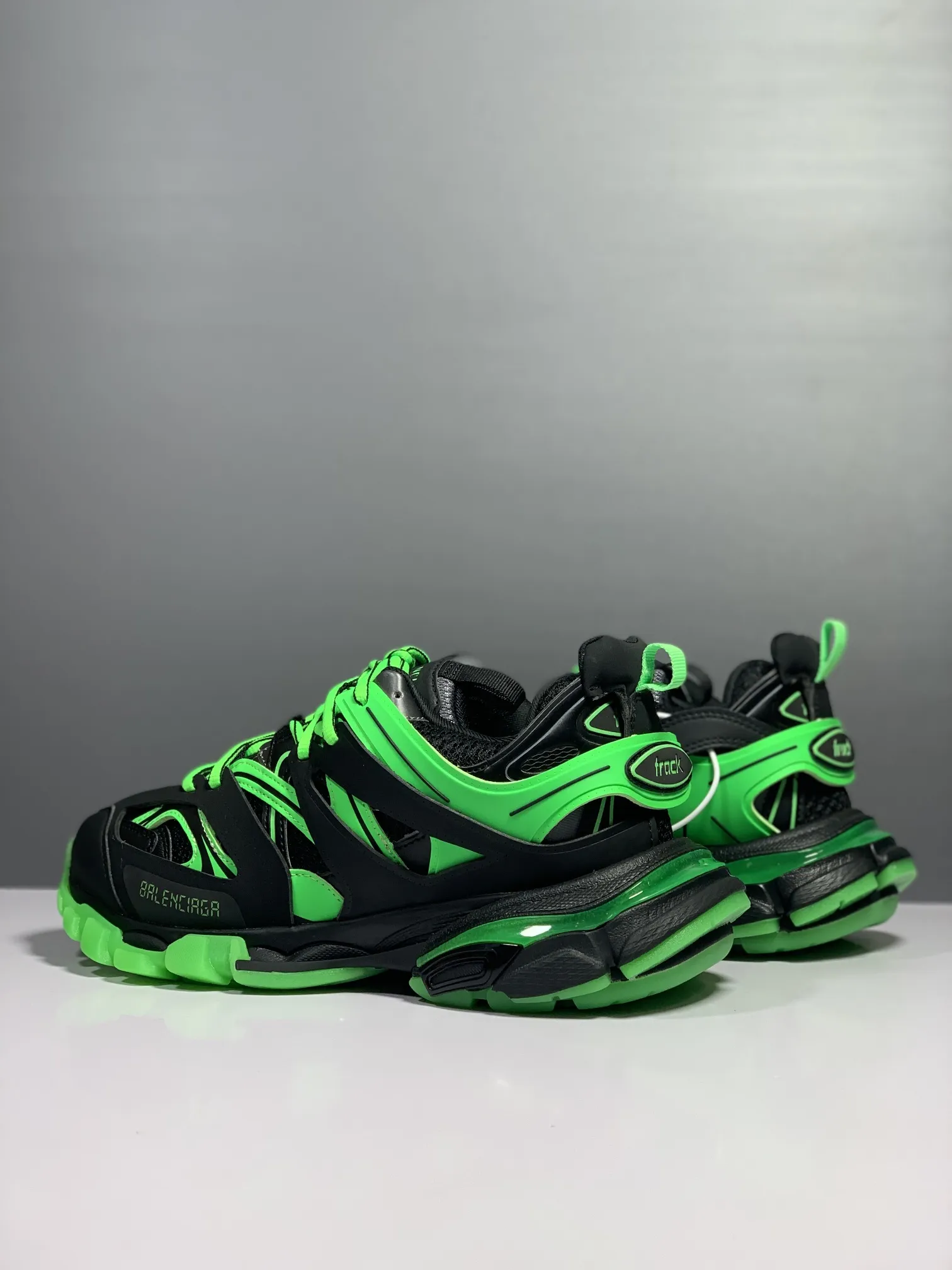 Balenciaga Track Sneaker 'Black Green': The Ultimate Unisex Casual Shoe | YtaYta