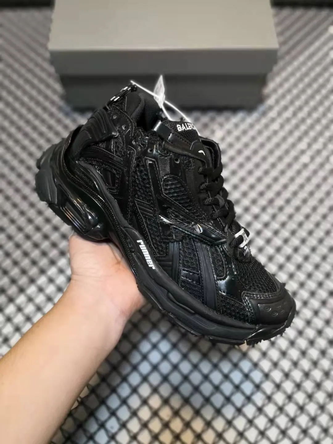 Balenciaga Men's Runner Sneaker in Dark Grey: Authenticity and Review | YtaYta