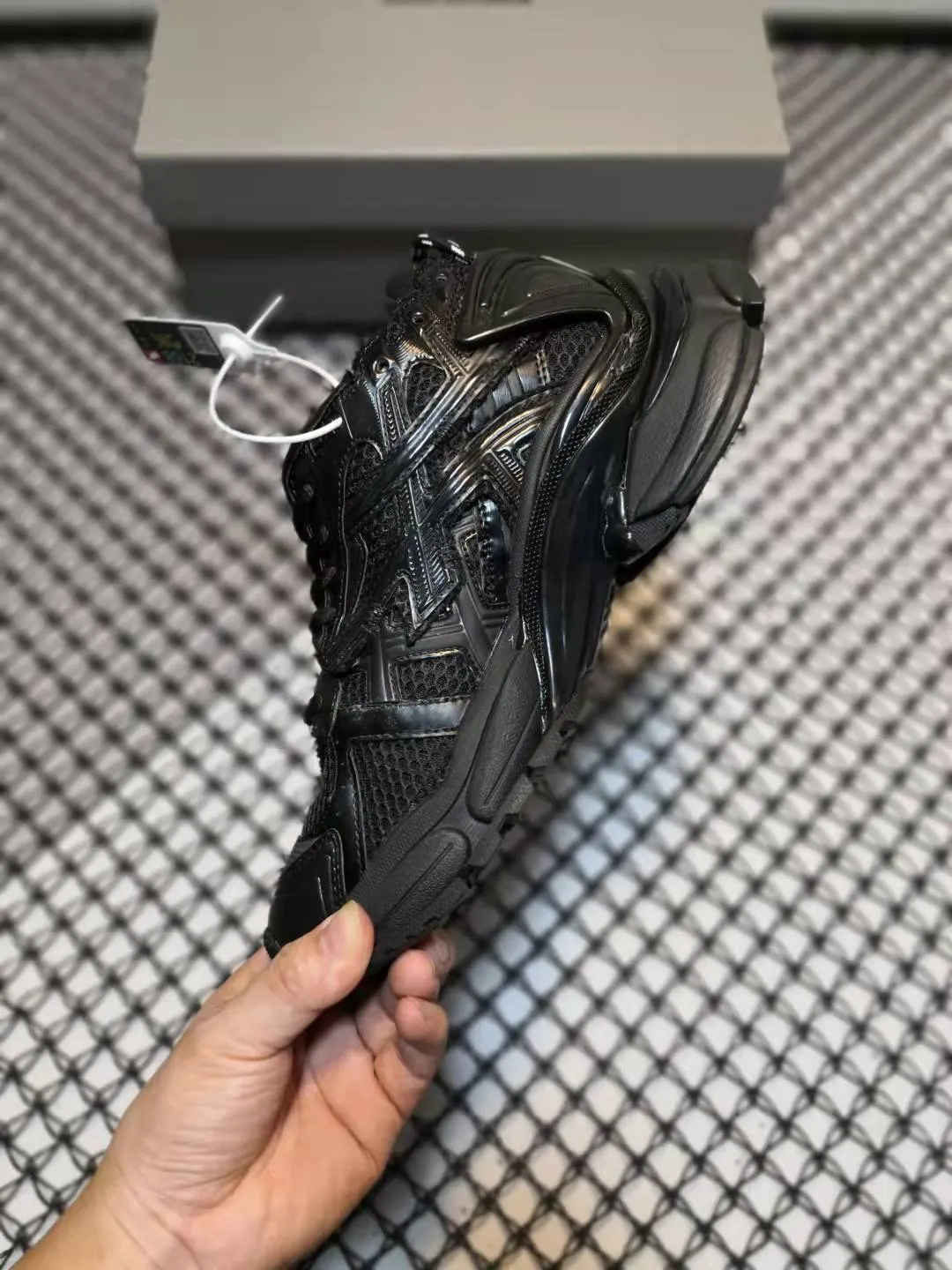 Balenciaga Men's Runner Sneaker in Dark Grey: Authenticity and Review | YtaYta