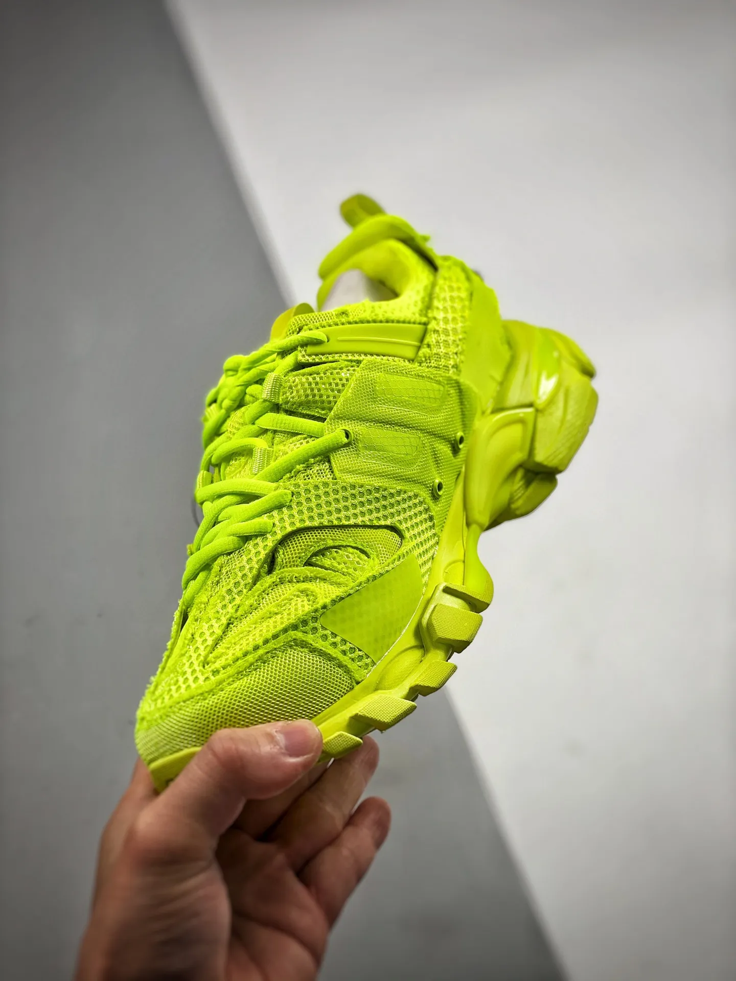 Balenciaga Track Sneakers – Neon Yellow/White (Replica) | YtaYta