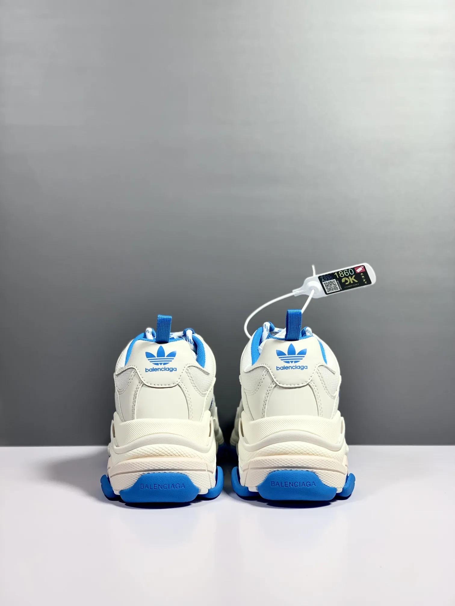 Balenciaga x Adidas Wmns Triple S Sneaker 'White Blue' | Women's Size 36 | YtaYta