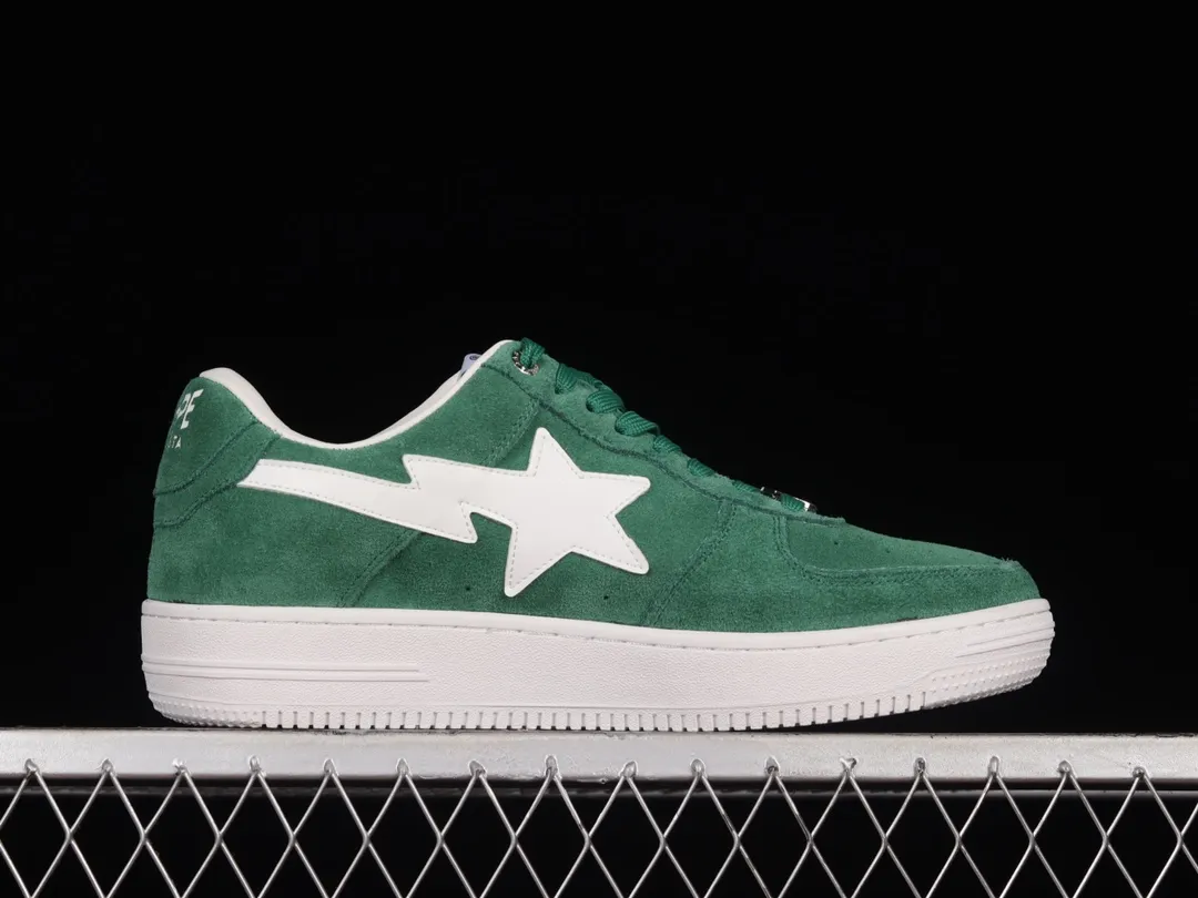 BAPE Bapesta Sneakers - The Iconic Green Suede Collection | YtaYta