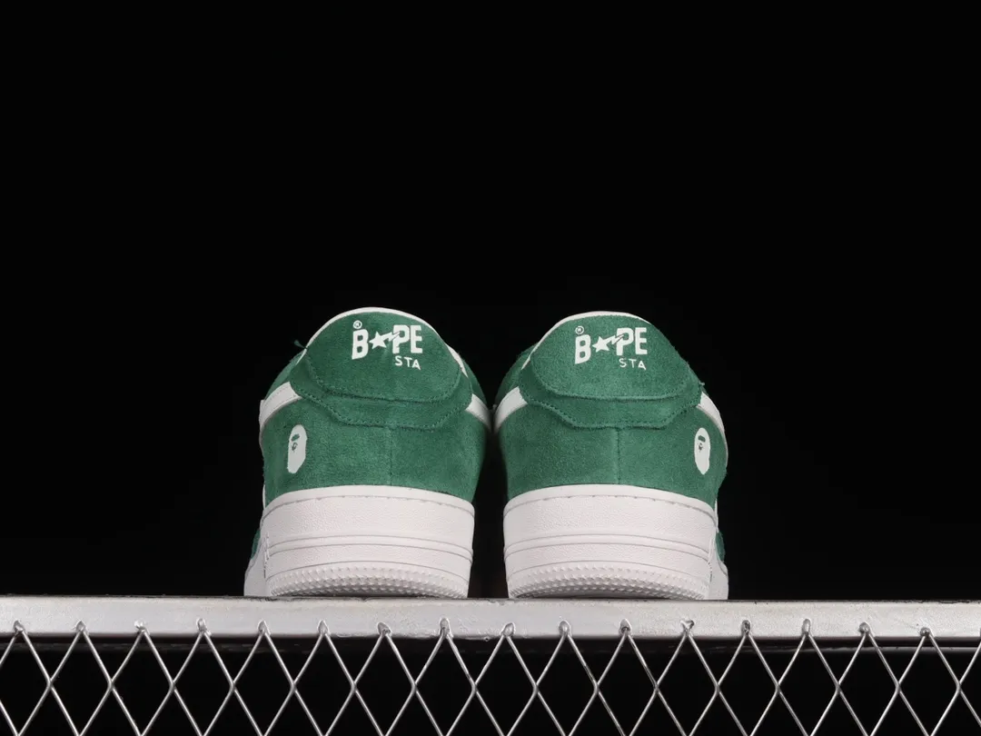 BAPE Bapesta Sneakers - The Iconic Green Suede Collection | YtaYta