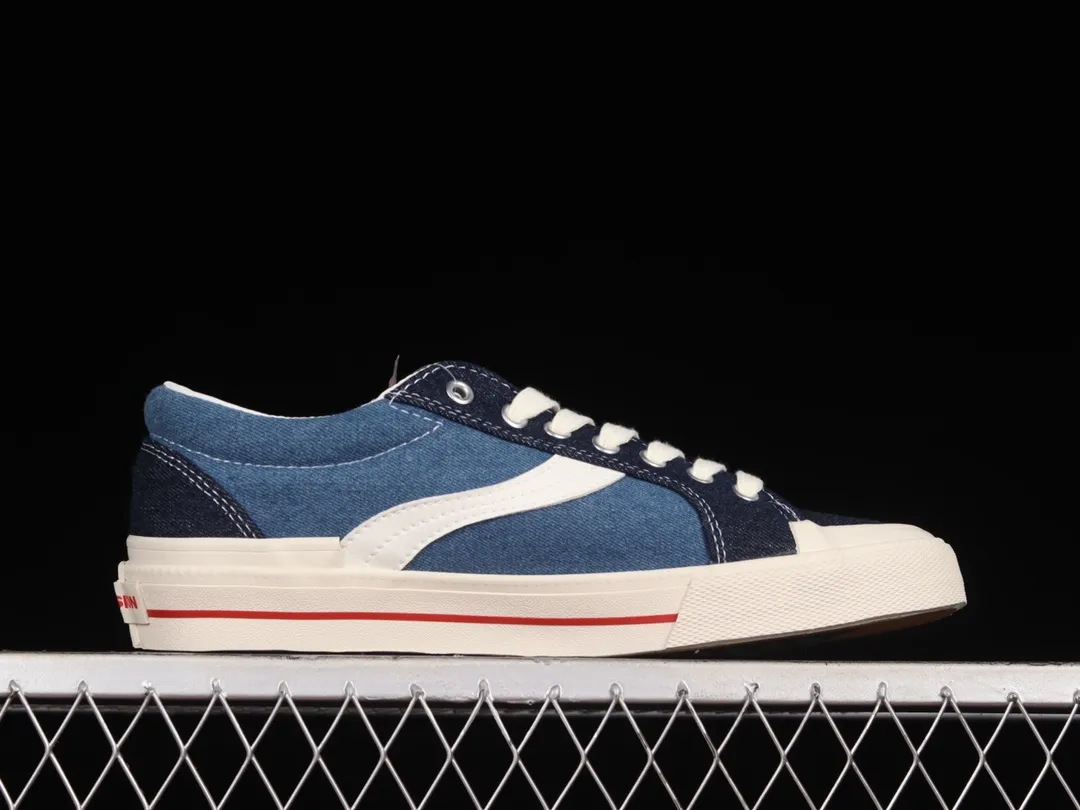 Vision Street Wear X Odd Cirkus 'Astley Pro Low' Denim Blue: The Ultimate Affordable Streetwear Shoe | YtaYta