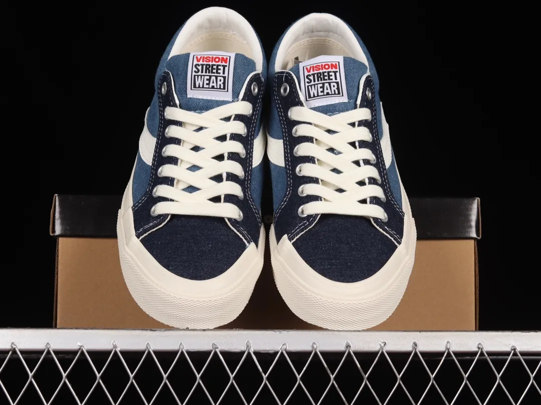 Vision Street Wear X Odd Cirkus 'Astley Pro Low' Denim Blue: The Ultimate Affordable Streetwear Shoe | YtaYta