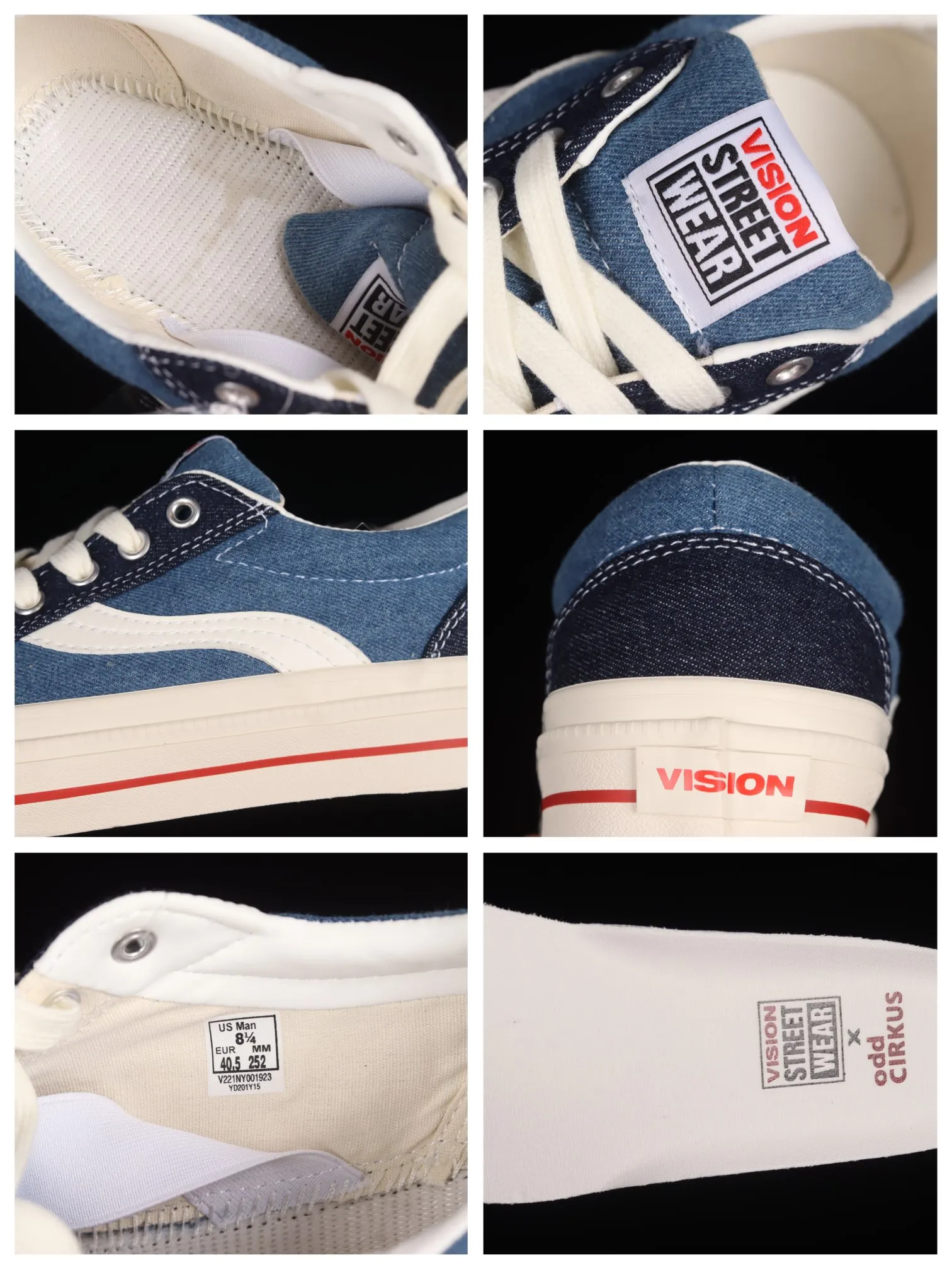 Vision Street Wear X Odd Cirkus 'Astley Pro Low' Denim Blue: The Ultimate Affordable Streetwear Shoe | YtaYta