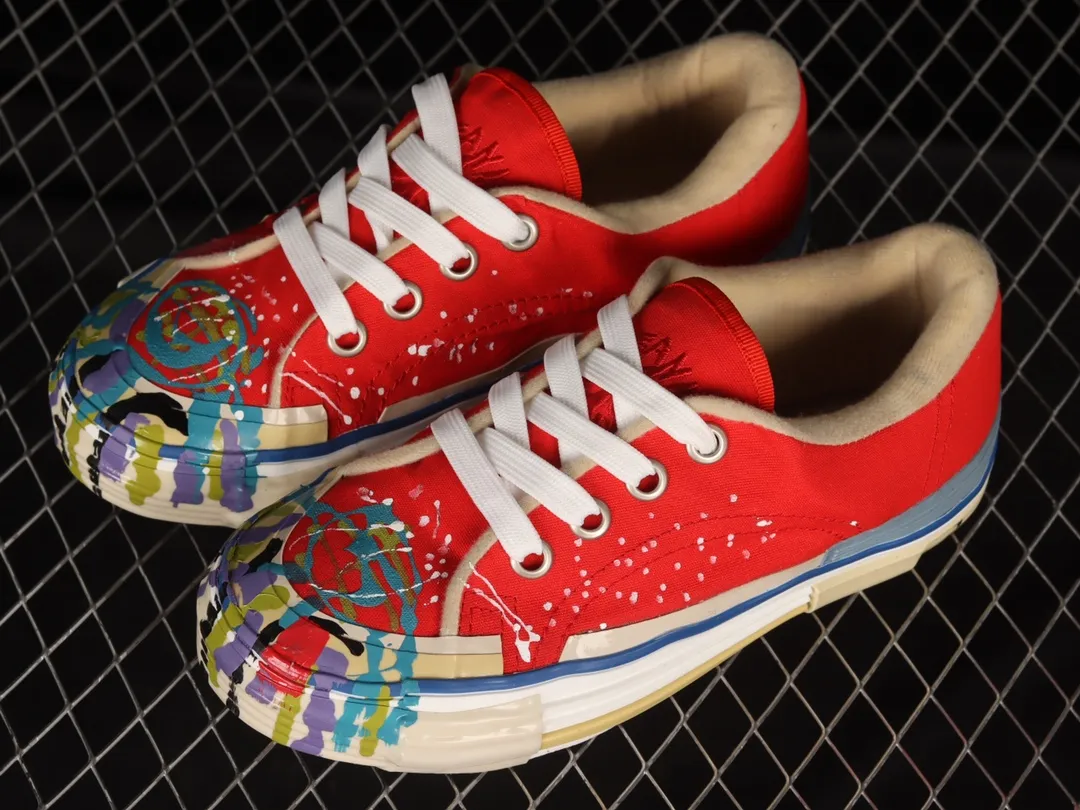 Lanvin x Gallery Dept. Red Paint Splatter Sneakers Review | YtaYta