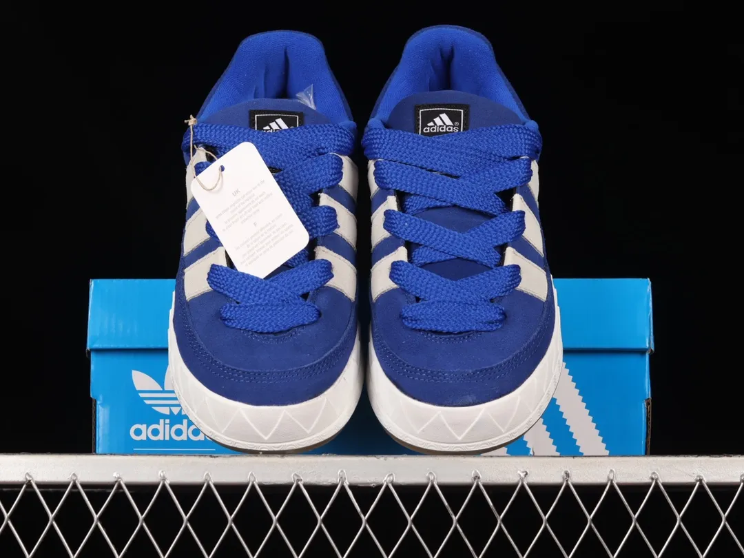 Adidas Originals x Atmos Adimatic Skate Shoes - Blue Men's US 9 Review | YtaYta