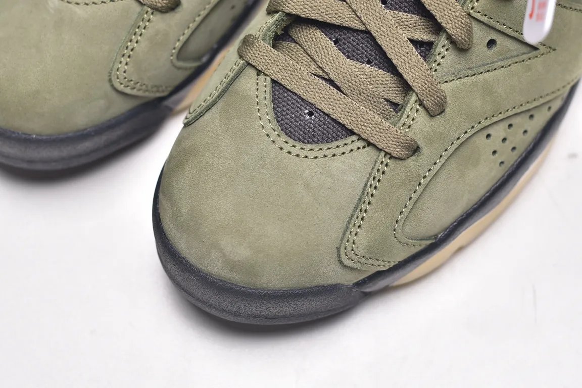 Nike Air Jordan 6 Retro Travis Scott Olive: A Sneakerhead's Dream | YtaYta