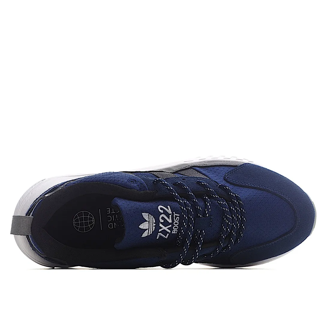 Adidas Originals ZX 22 Boost Cozy Wear-Resistant Blue Sneakers | YtaYta