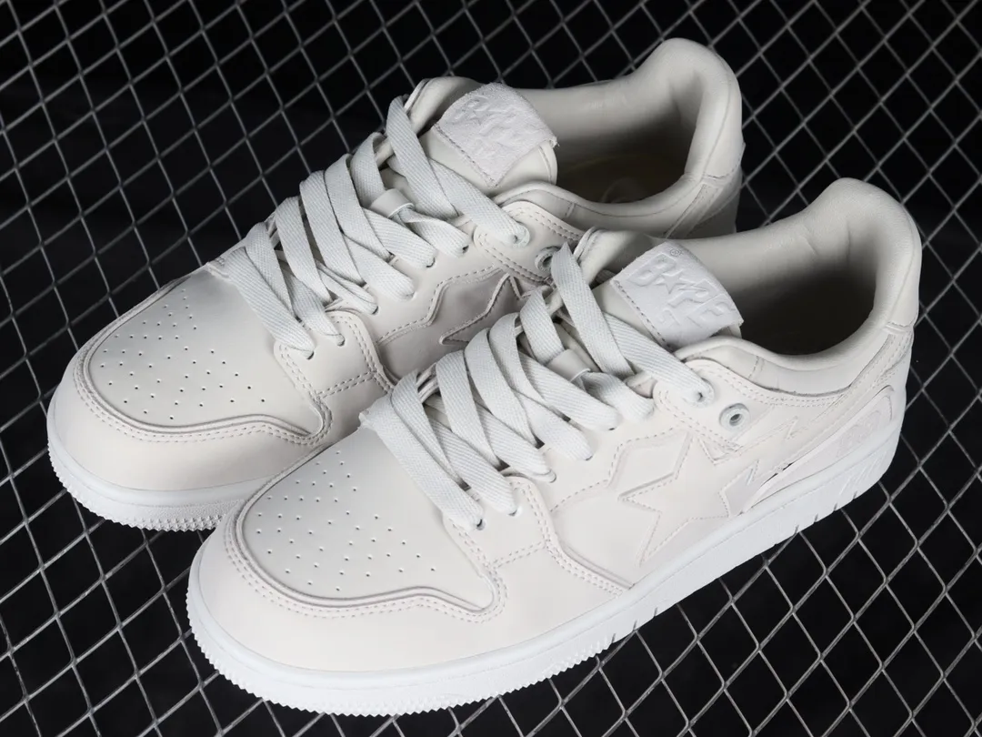 Exploring the World of BAPE SK8 Sta Sneakers: The Triple White Collection | YtaYta