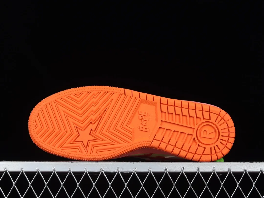 A Bathing Ape Bape SK8 Sta Orange: The Ultimate Sneaker Review | YtaYta