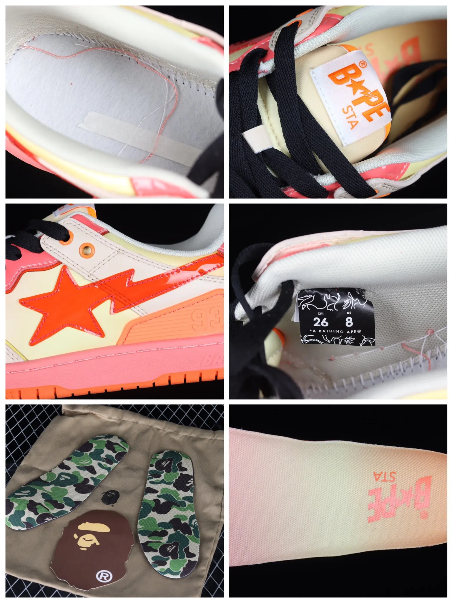 A Bathing Ape Bape SK8 Sta Orange: The Ultimate Sneaker Review | YtaYta