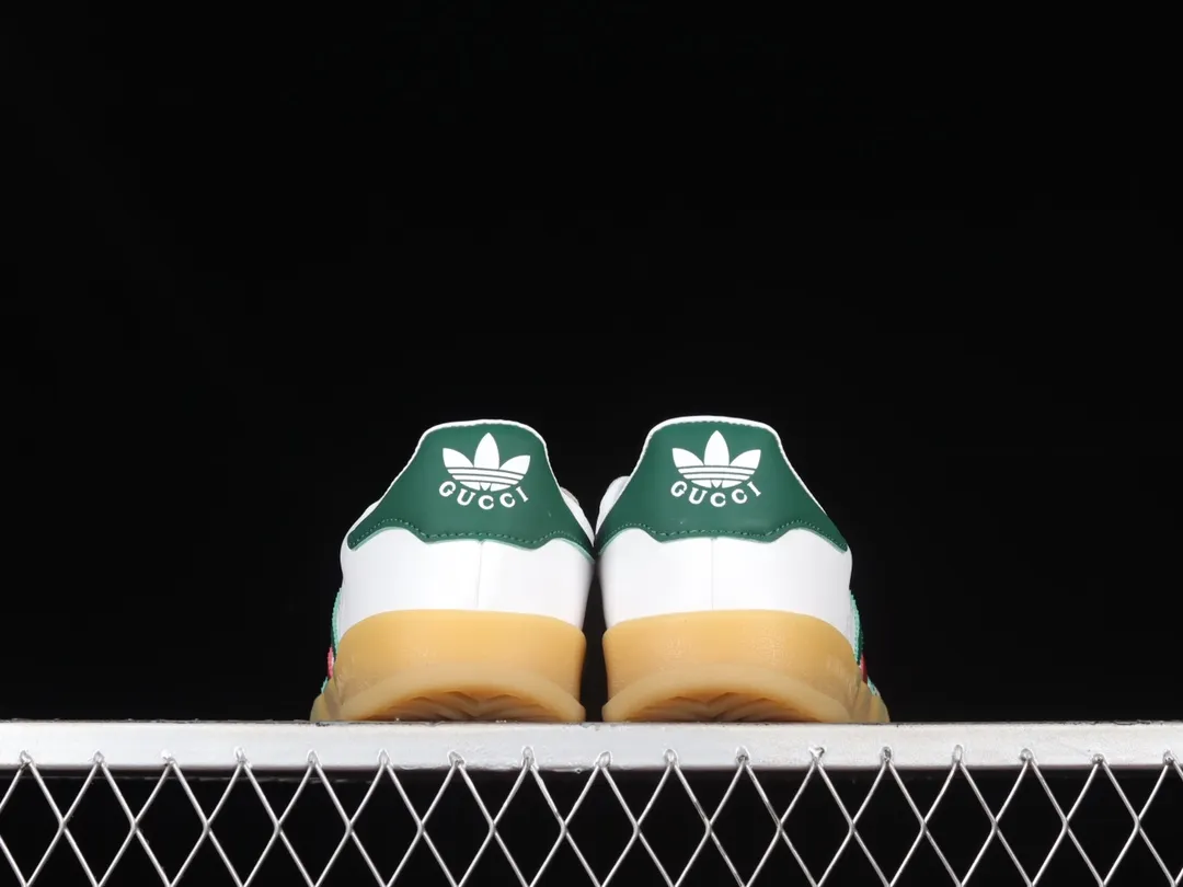 Gucci X Adidas Gazelle 'White Green Red' Review | YtaYta