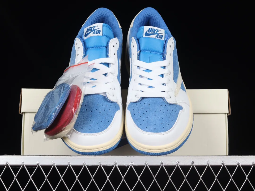 Travis Scott x Fragment x Nike Air Jordan 1 Low “UNC Blue” Review: Sneakerheads’ Dream | YtaYta