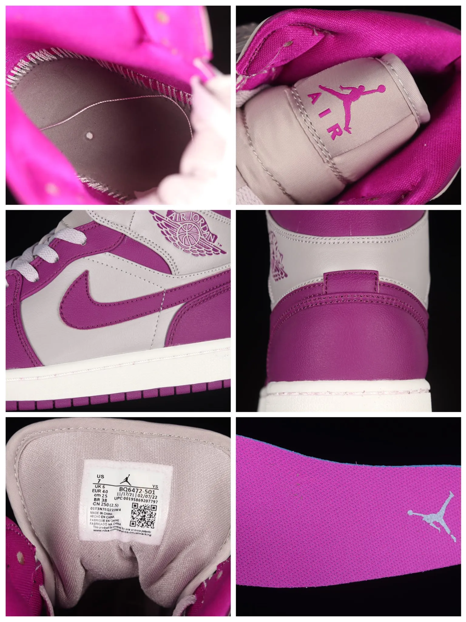 Unveiling the Air Jordan 1 Mid 'Magenta' for Women: A Stylish Choice | YtaYta