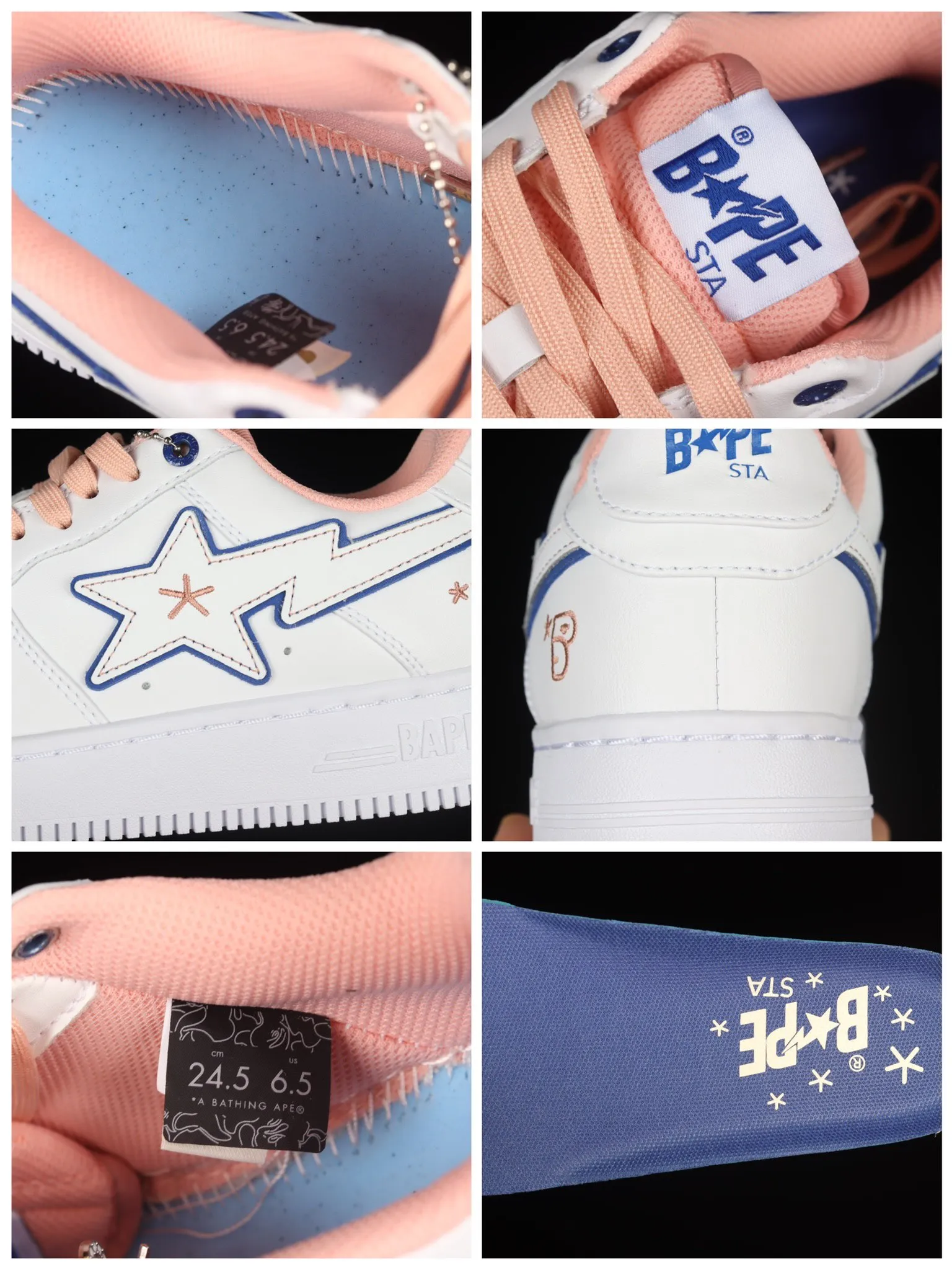 A BATHING APE x BAPY Bape Sta 'Pink White': The Ultimate Fashion Sneaker for Women | YtaYta