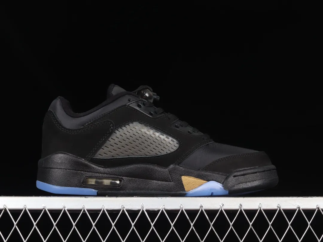 Air Jordan 5 Retro Low Wings 'Class of 2020-21' - Black & Gold Review | YtaYta