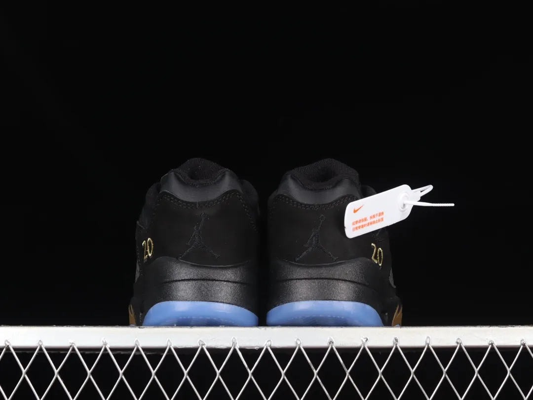 Air Jordan 5 Retro Low Wings 'Class of 2020-21' - Black & Gold Review | YtaYta